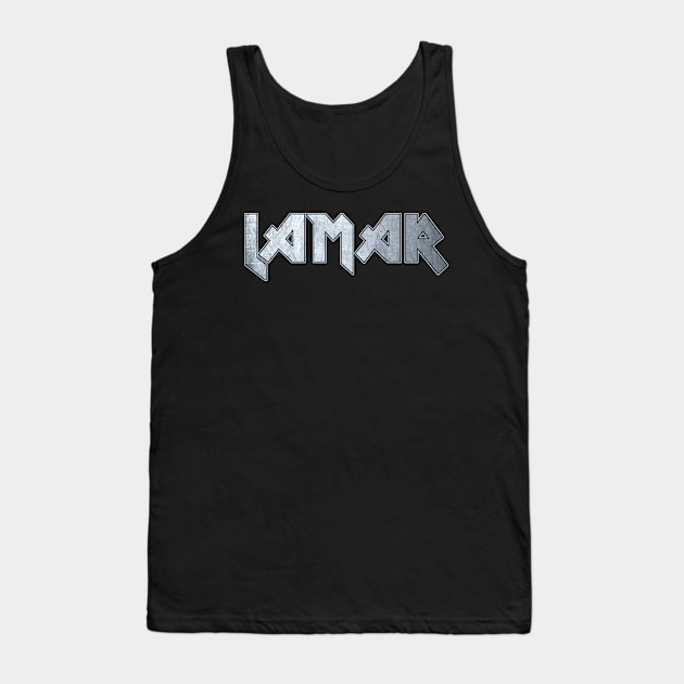 Heavy metal Lamar Tank Top by KubikoBakhar